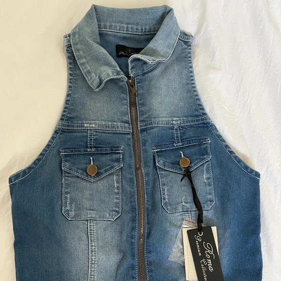 ROMA Denim Jumpsuit - Picture 3 of 3